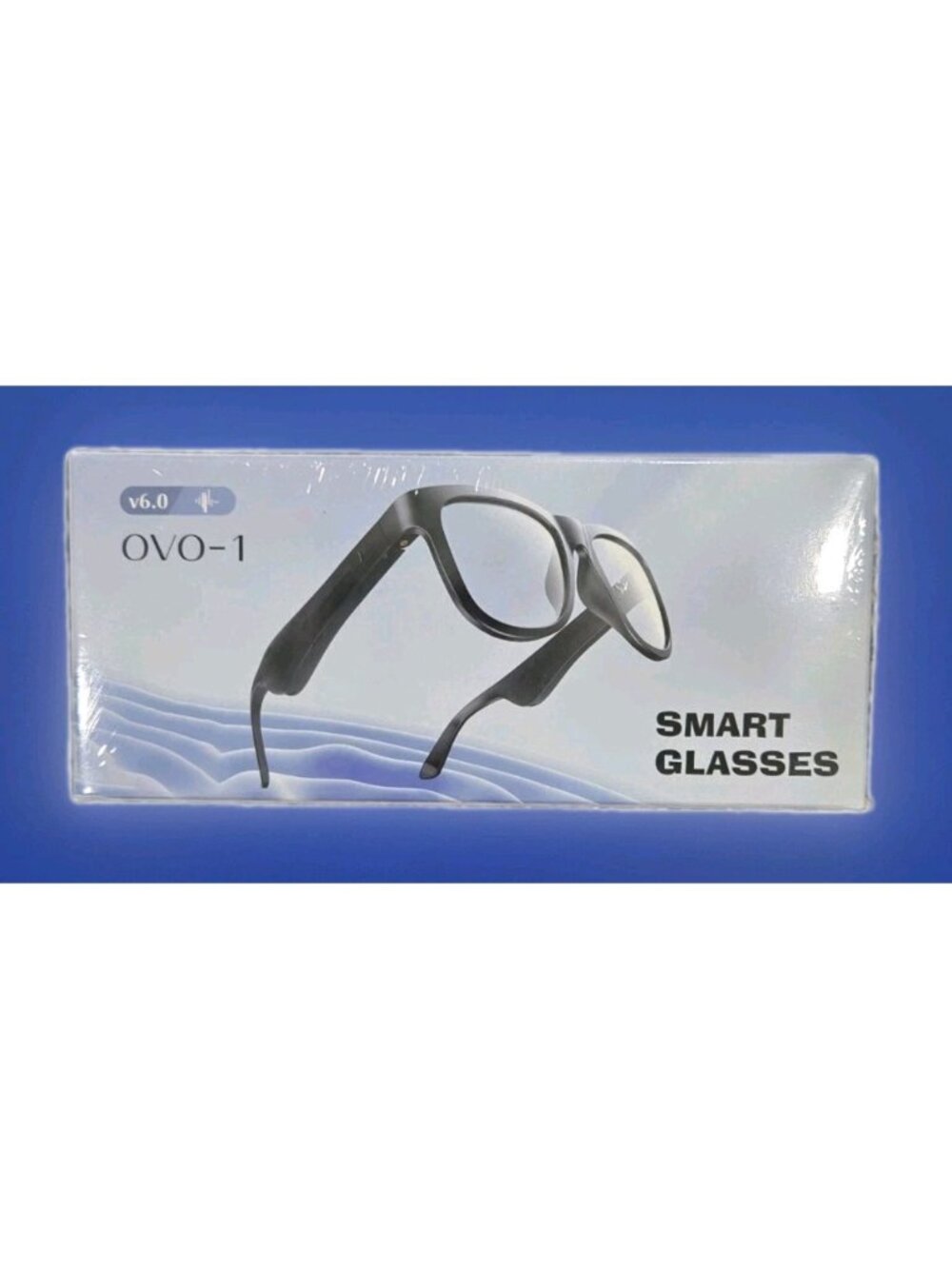 Smart Headset Glasses Bluetooth Music Phone Calls Waterproof